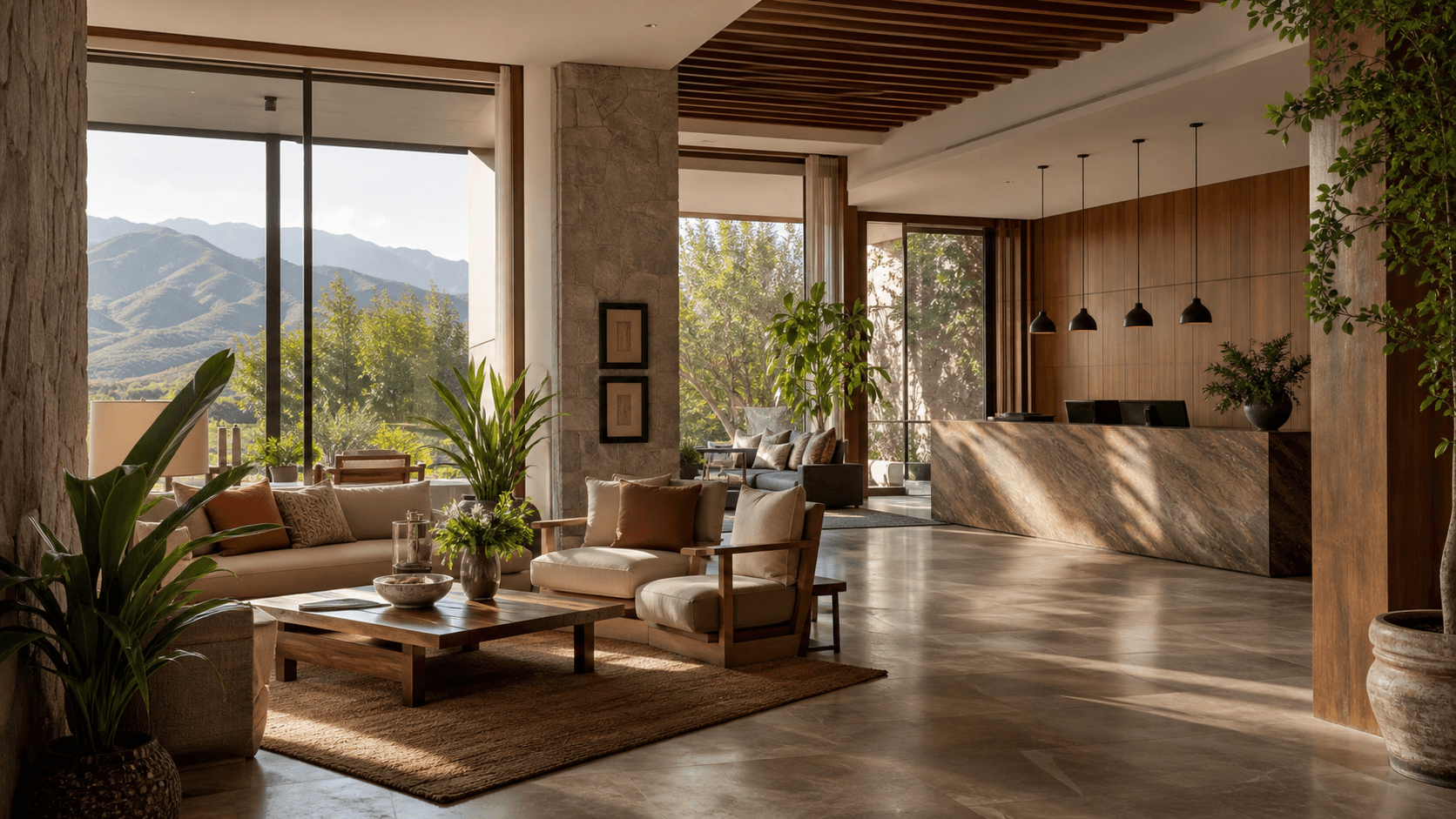 Lobby e instalaciones comunes